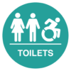 There is a wheelchair accessible toilet available at the Surf Centre.
